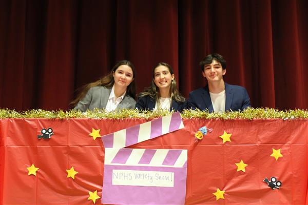  Students on stage